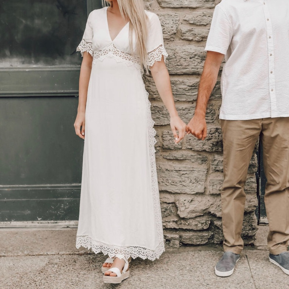 LuLu’s White Maxi Dress